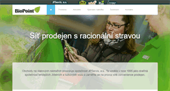 Desktop Screenshot of bio-point.cz