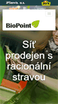 Mobile Screenshot of bio-point.cz